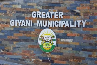GREATER GIYANI MUNICIPALITY MAIN OFFICE CLOSES DUE TO CONFIRMED COVID-19 CASE