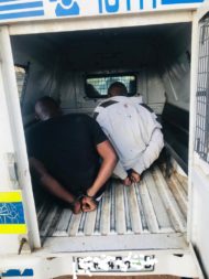 THREE ARMED ROBBERS  ARRESTED