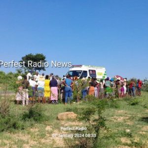 A lifeless body of an unknown man found near road At Morwatshehla village