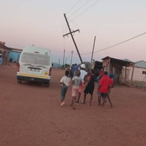 SEFOFOTSE RESIDENTSE REQUEST ASSISTANCE WITH THE ELECTRIC POLE THAT CAN CAUSE DANGER TO THE COMMUNITY