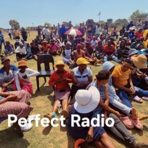DINGAMAZI AND SILAVA RESIDENTS IN GIYANE HOLDS A PROTEST AGAINST TAXI ASSOCIATIONS.