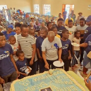 MAYOR DAGMA MAMANYOHA CELEBRATES HIS BIRTHDAY WITH PERSONS LIVING WITH DISABILITIES AT MATSHWI COMMUNITY HALL
