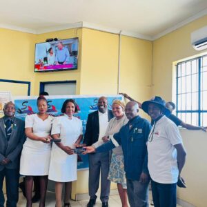 SEKGOPO MATSORANG FOUNDATION DONATE TELEVISION TO HELENE FRANZ HOSPITAL &#8216;S KANGAROO MOTHER CARE UNIT