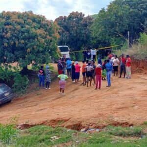 A 42 YEARS OLD MALE BODY WAS FOUND IN A SHALLOW GRAVE BY THE POLICE AT MORUTJI VILLAGE