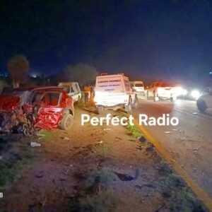 FATAL HEAD-ON COLLISION BETWEEN A DOUBLE CAB BAKKIE AND SUV ON THE R81 ROAD