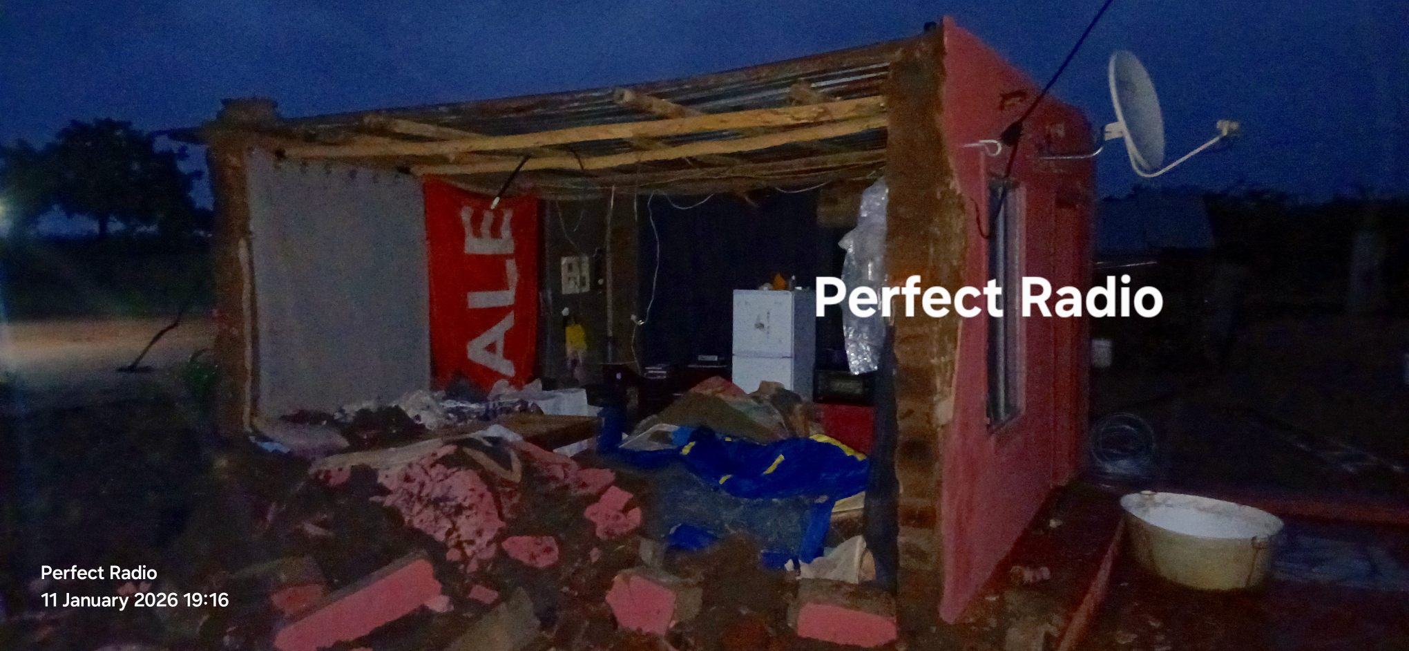 MAHLAOLE FAMILY IN GA-NTATA IS CURRENTLY STRANDED AND HOMELESS AFTER THEIR HOUSE COLLAPSED DUE TO HEAVY RAINFALL