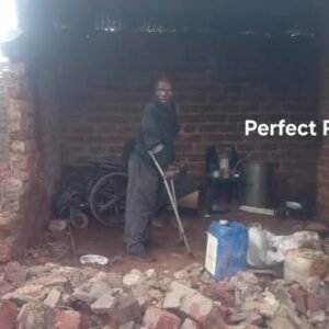 AN ELDERLY MAN REMAINS STRANDED AND HOMELESS AFTER HIS HOUSE COLLAPSED AT MODUBUNG VILLAGE