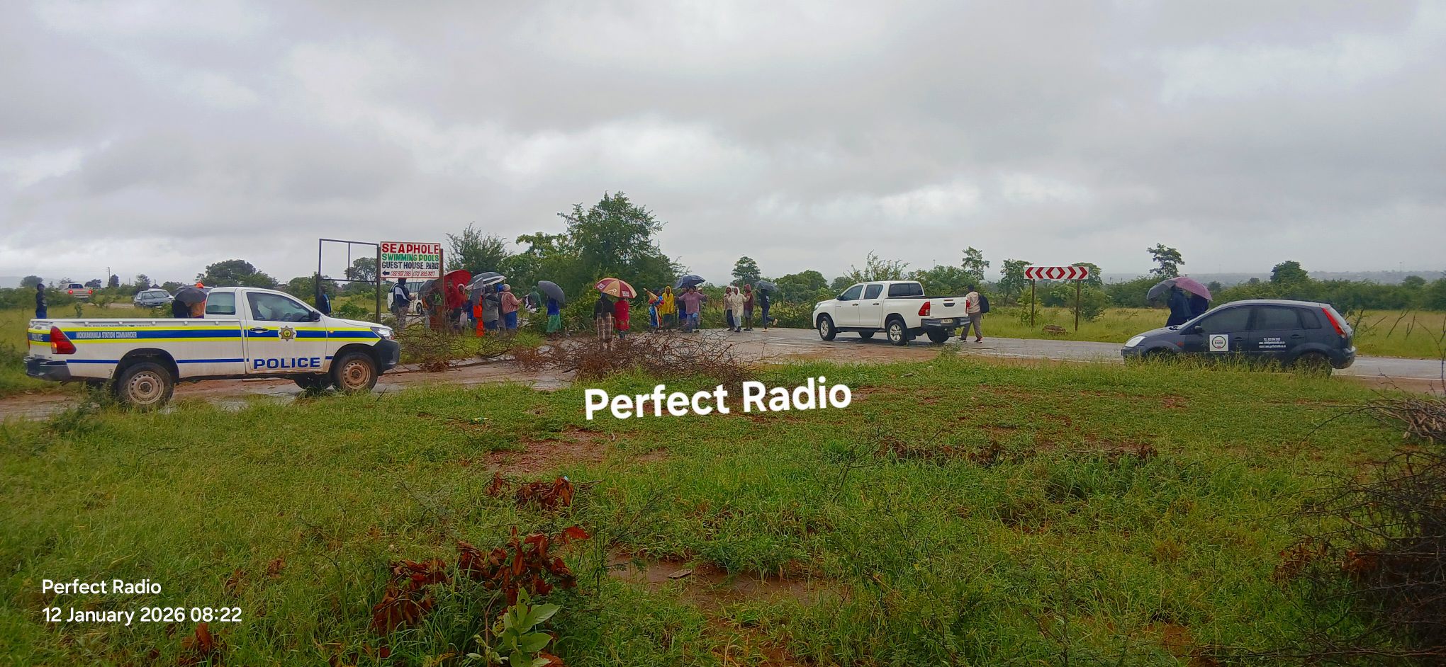 COMMUNITY MEMBERS ARE PROTESTING THE DEPARTMENT OF EDUCATION’S DECISION TO CLOSE BOLOTSWI SECONDARY SCHOOL