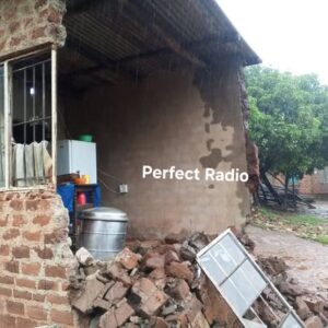 FOUR PEOPLE REMAINS STRANDED AND HOMELESS AFTER THEIR HOUSE COLLAPSED AT RELELA VILLAGE