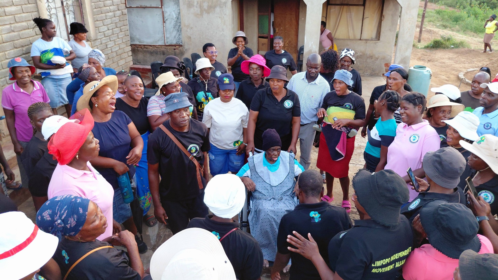 LIMA DONATES TWO WHEELCHAIRS TO PERSONS LIVING WITH DISABILITIES AT KOOPE VILLAGE